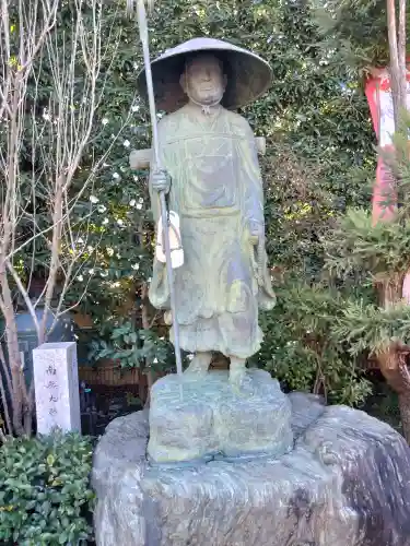 常性寺の像