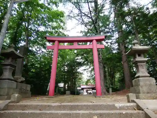 倶知安神社の鳥居