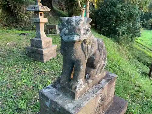 熊野神社の狛犬