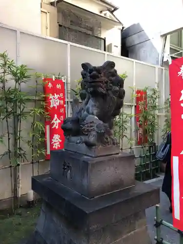 烏森神社の狛犬