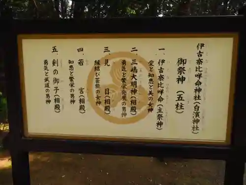 伊古奈比咩命神社の歴史