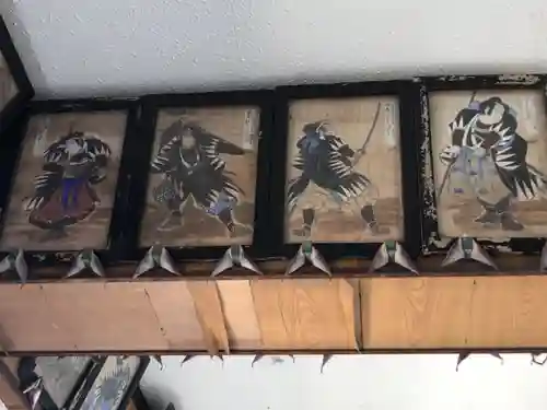 津田八幡神社の芸術