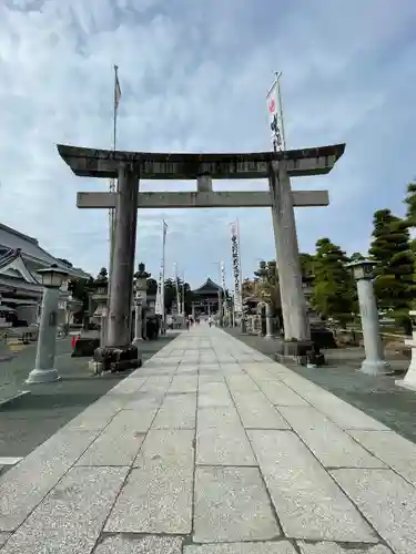 豊川閣　妙厳寺の鳥居