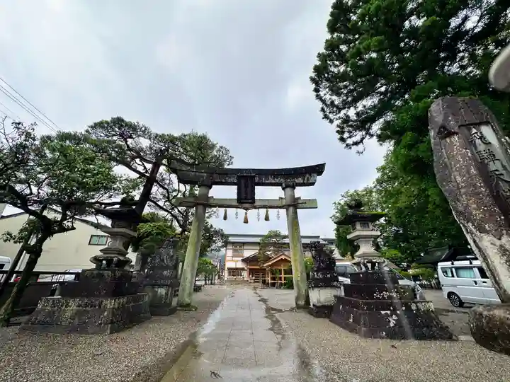 飛驒天満宮の鳥居