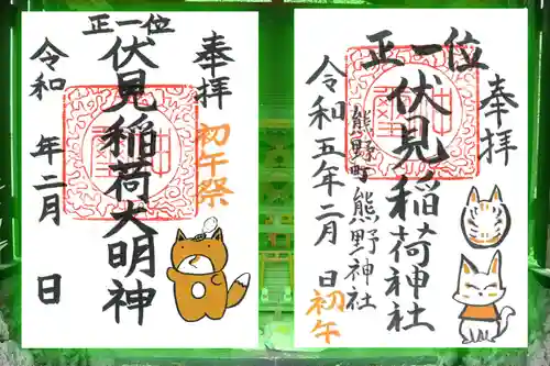 くまくま神社(導きの社 熊野町熊野神社)の御朱印