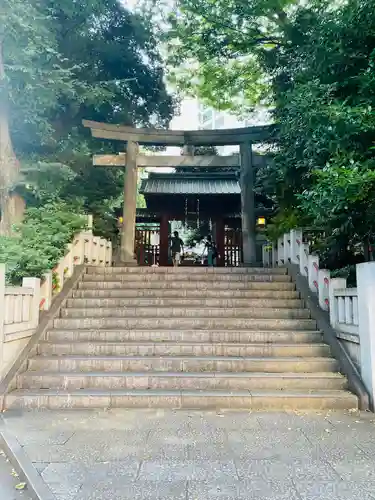 金王八幡宮の鳥居