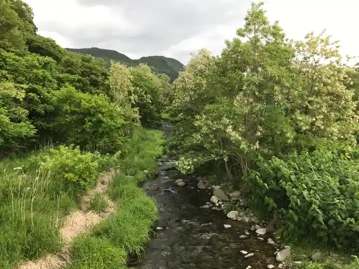 唐松山 護国寺の周辺