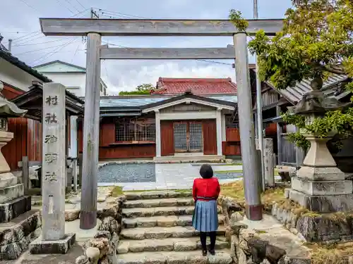 神明神社の鳥居