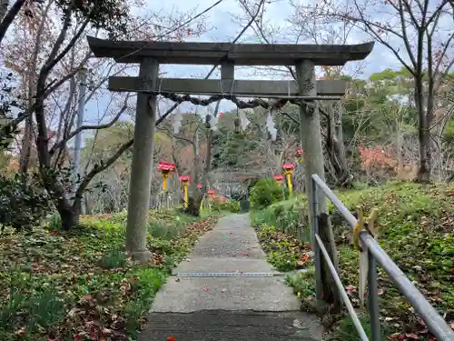 三郷八幡神社の鳥居