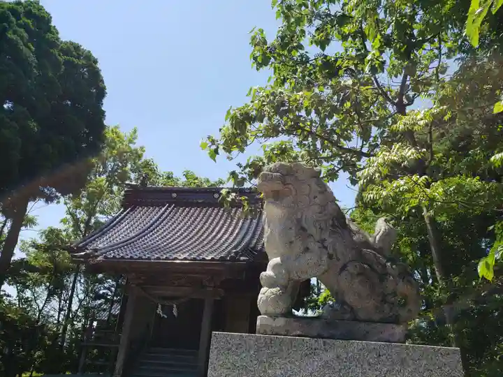 宮川神社の狛犬