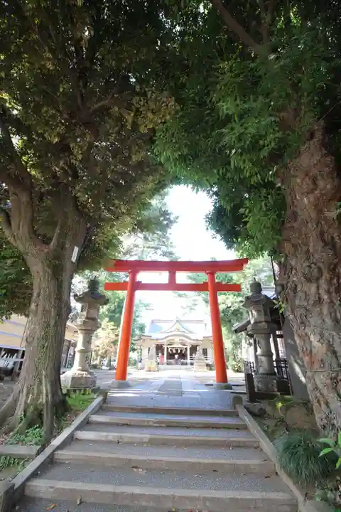 天沼八幡神社の鳥居