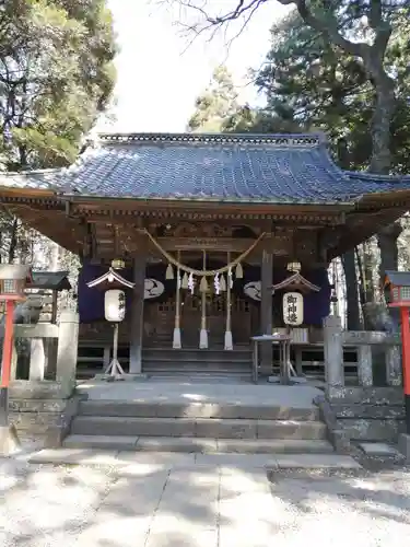 間々田八幡宮の本殿