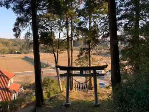 水沼神社の鳥居