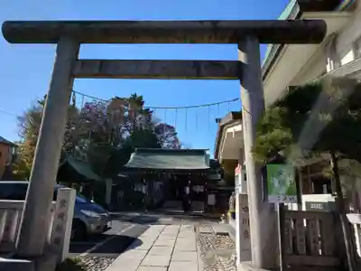 小岩神社の鳥居