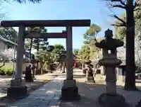 品川神社の鳥居