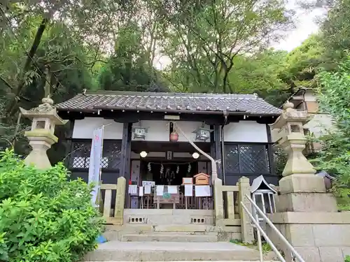 氷室神社の本殿・本堂