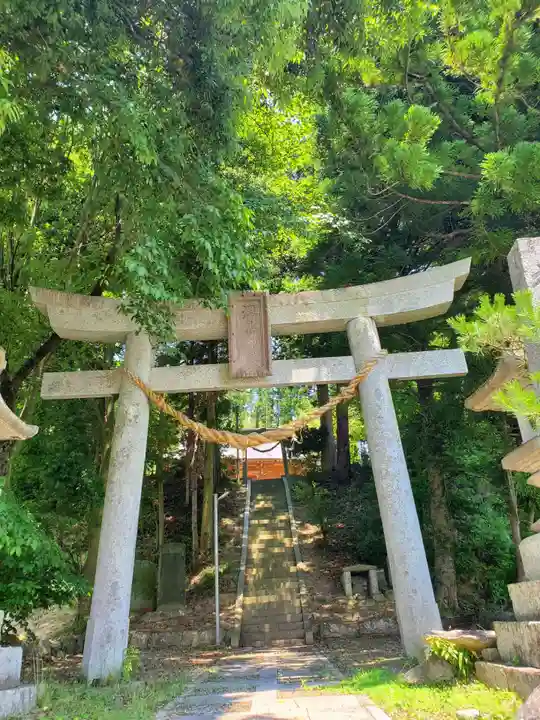 浮島神社の鳥居