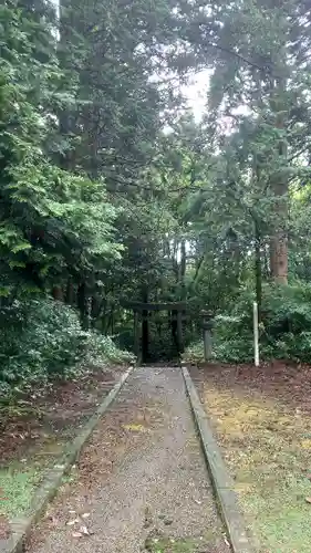 劔龍神社の鳥居