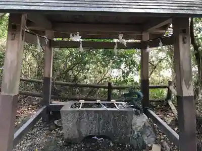 羽豆神社の手水舎