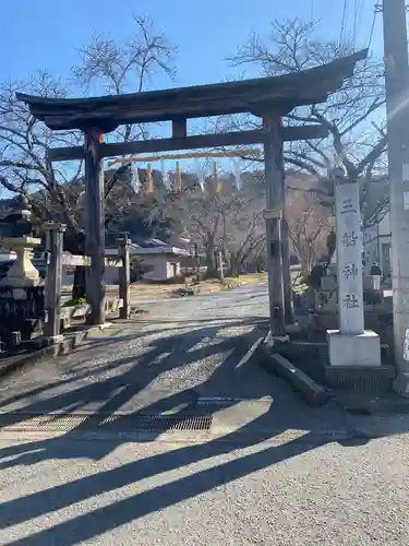 三船神社の鳥居