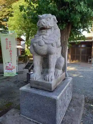 嶽神社の狛犬