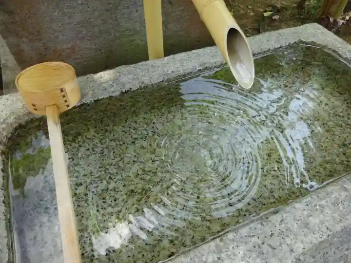 横浜御嶽神社の手水舎