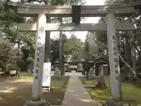 蛟蝄神社奥の宮の鳥居