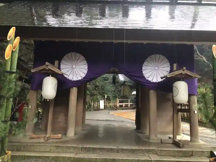 多度大社の山門・神門