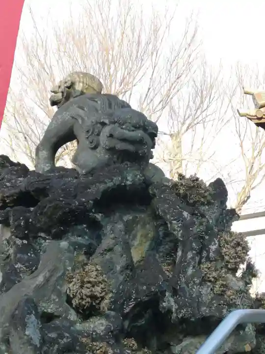 成就院の狛犬