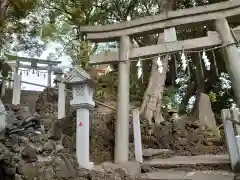 多摩川浅間神社の鳥居