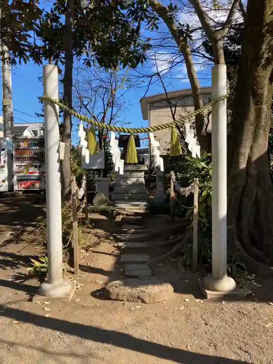 所澤神明社の末社・摂社