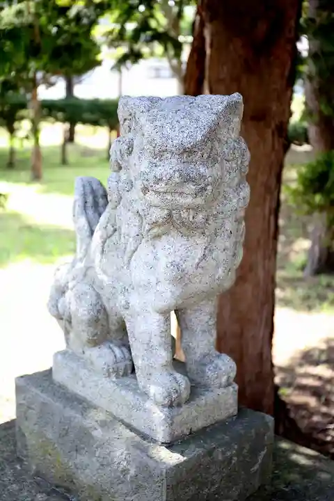 野田生神社の狛犬