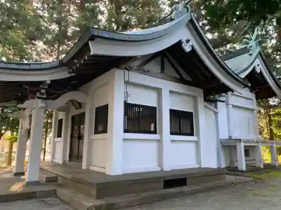 鮎澤神社の本殿・本堂