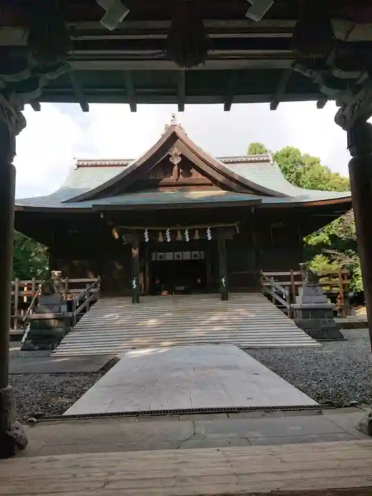府八幡宮の本殿・本堂