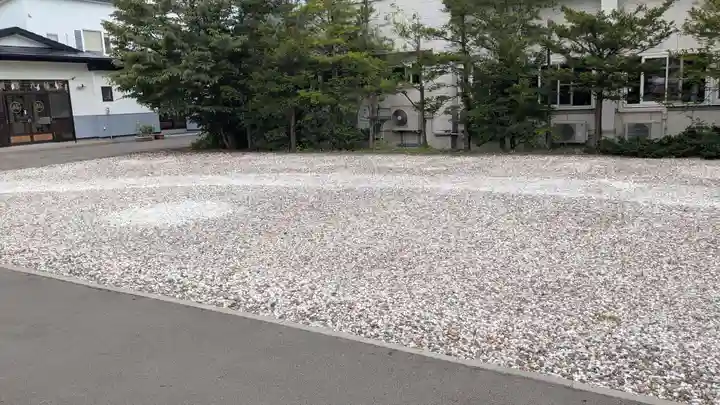 釧路八幡宮の庭園