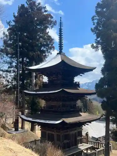 国宝 大法寺(長野県)