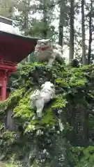 富士山東口本宮 冨士浅間神社の狛犬