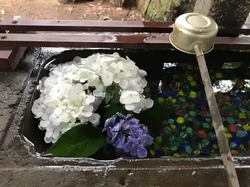 東蕗田天満社の手水舎