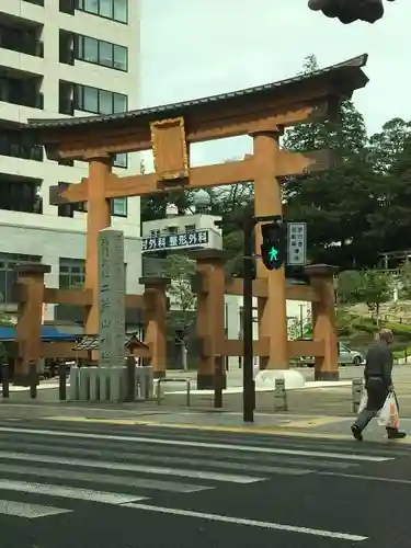 宇都宮二荒山神社の鳥居