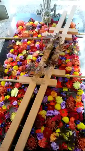 帯廣神社の手水舎