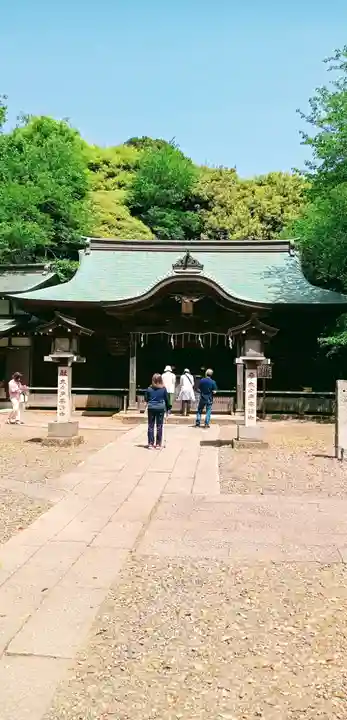 畑子安神社の本殿・本堂