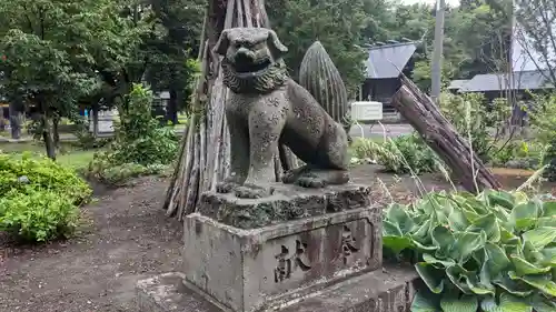 新十津川神社の狛犬