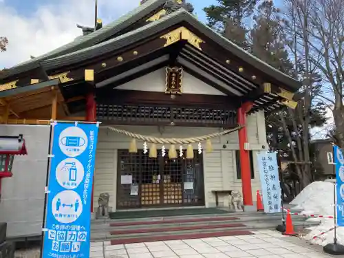 発寒神社の本殿・本堂