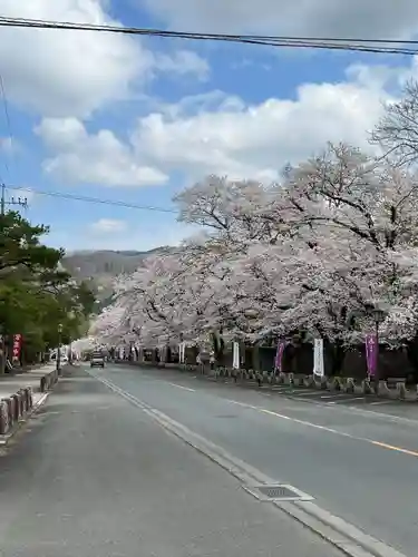 宝登山神社の景色