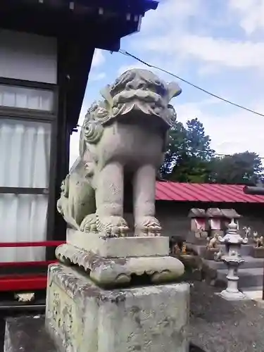 大鏑神社の狛犬