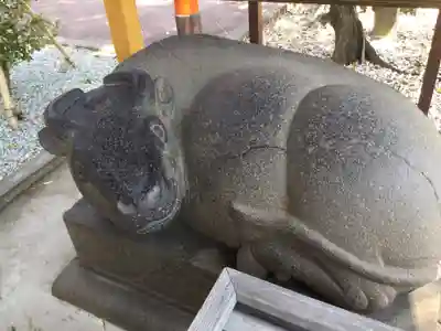 榴岡天満宮の狛犬