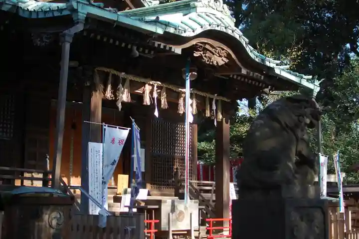 代々木八幡宮の本殿・本堂