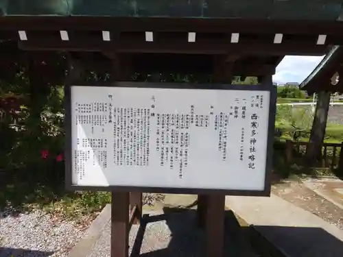 西寒多神社の歴史