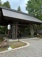 上川神社の手水舎