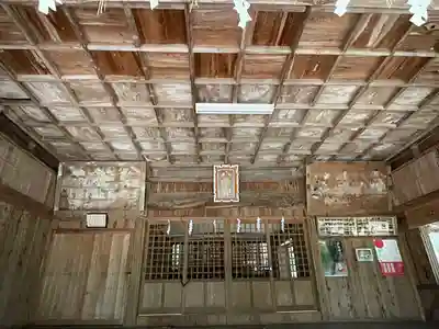 崎山八幡神社の本殿・本堂